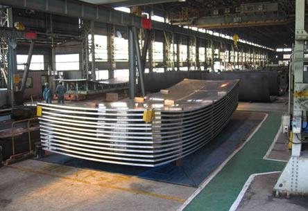 Spherical Shell Tank for LNG Vessel (Aluminum) Photo